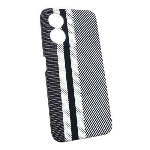 Чехол-крышка knit для redmi 15c band carbone белый