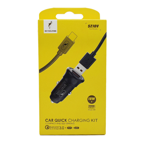 Азу skydolphin sz10v micro (usb/18w) черная 