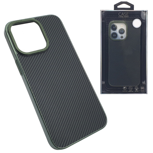 Чехол-крышка acrylic для iphone 13 pro зеленый