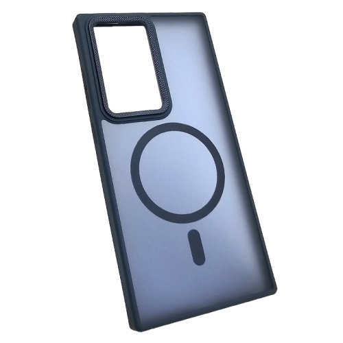 Чехол-крышка #83 magnetic collection mil-std для Samsung s23 ultra синий