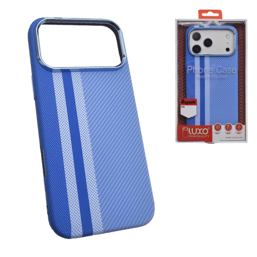 Чехол-крышка #61 luxo magsafe iphone 17/18 pro max line2 голубой
