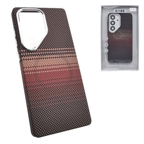 Чехол-крышка #25 (magsafe) для Samsung s25 sunset коричневый