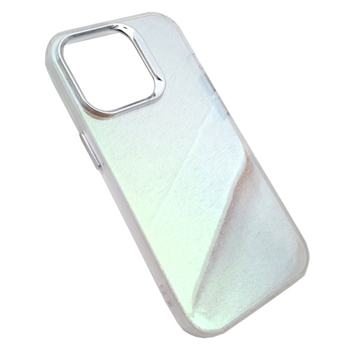 Чехол-крышка shine & glitters для iphone 14 pro светло-розовый