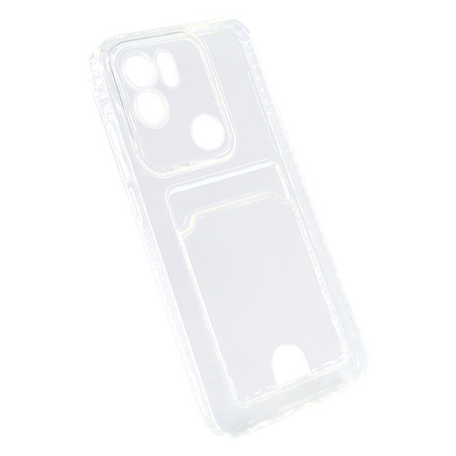Чехол-силикон card holder xiaomi redmi a1+/a2+ прозрачный