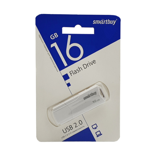 16gb usb smartbuy clue белая