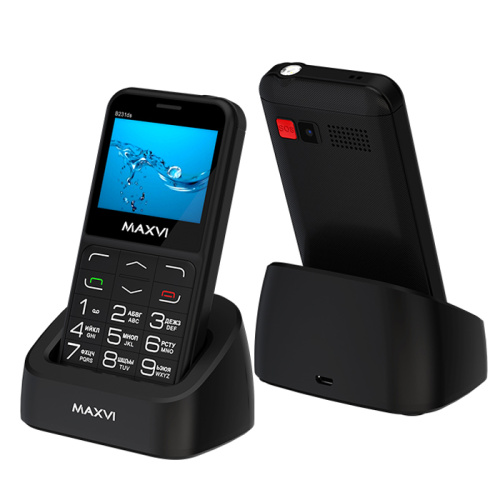 Тел.maxvi b231ds черный (eac)