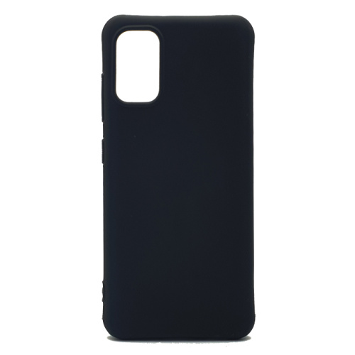Чехол-силикон matte color Samsung a41(2020) черный