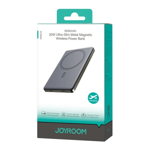 Пзу joyroom jr-pbm08 5000mah (20w) черный
