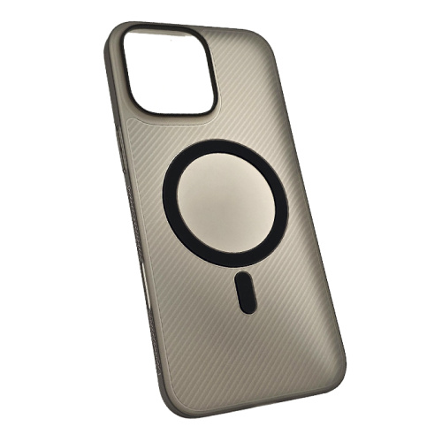 Чехол-крышка case #004 magsafe для iphone 16 pro черный