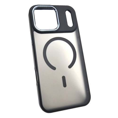 Чехол-крышка #26 (magsafe) для iphone 17 pro max черный