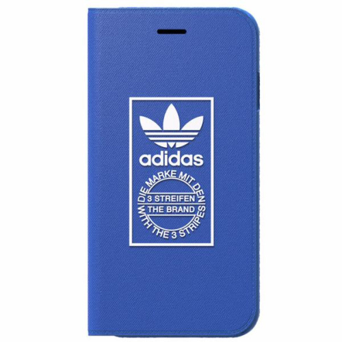 Чехол-книжка Adidas 3 streiffen корона iphone 7 синяя