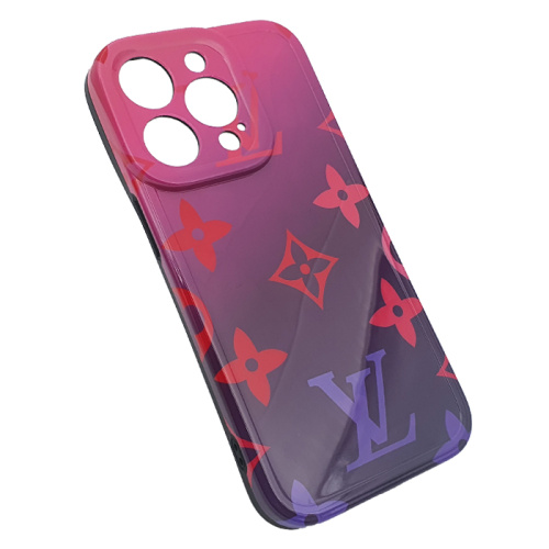 Чехол-силикон full print brends для iphone 13 pro розовый