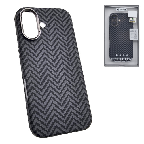 Чехол-крышка #53 ipefet magsafe для iphone 16 carbone (5)