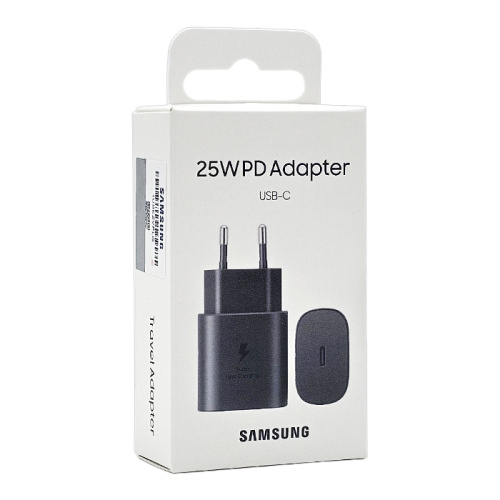 Сзу/type-c Samsung 25w 100% (ep-ta800e) черное