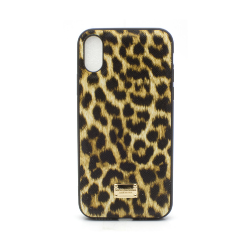 Чехол-крышка d&g леопард iphone x mix