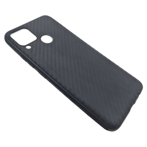 Чехол-силикон likgus carbon realme c15 черный