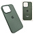 Чехол-крышка silicone case magsafe для iphone 13pro max зеленый