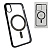Чехол-силикон #70 clear case magsafe (magnetic) для iphone xs черный