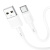 Кабель usb hoco x83 type-c 1m белый