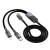 Кабель type-c hoco u139 lightning (pd100w) черный 