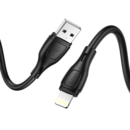 Кабель usb hoco x61 /s/ lightning черный 