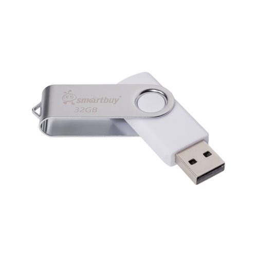 32gb usb smartbuy twist белая