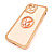 Чехол-силикон smile мишка для iphone 12 pro max розовый