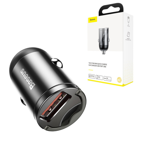 Азу baseus (usb/30w) черное (vchx-aog)