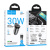 Азу hoco nz16 type-c/type-c (pd30w) серый