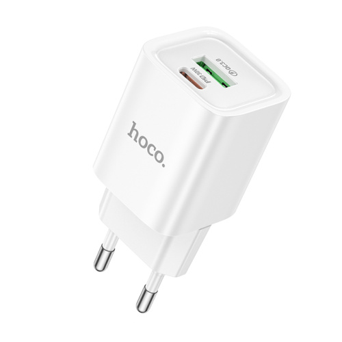 Сзу hoco c149a type-c to lightning (pd30w) белое
