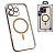 Чехол-силикон movenchy fanshi stand для iphone 16 pro max золотистый