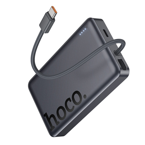 Пзу hoco q44 magnetic 10000mah (pd20w/qc3.0) серый