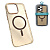Чехол-крышка henks #56 diamond magsafe для iphone 16 pro max пустынный титан