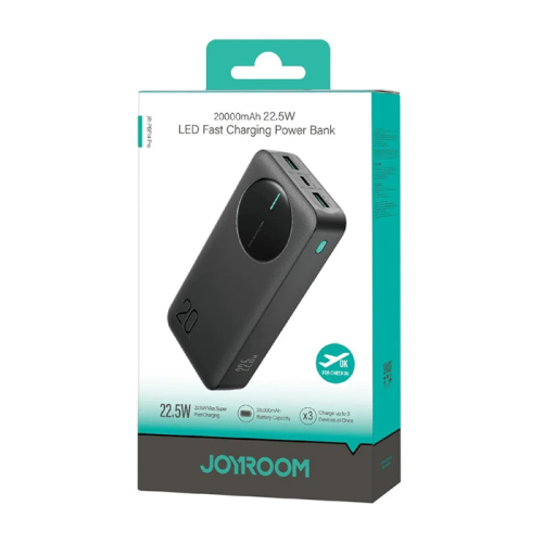 Пзу joyroom jr-pbf14 pro 20000mah (22.5w) черный