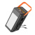 Пзу hoco db49a 60000mah (фонарь/pd22.5w/qc3.0) черный