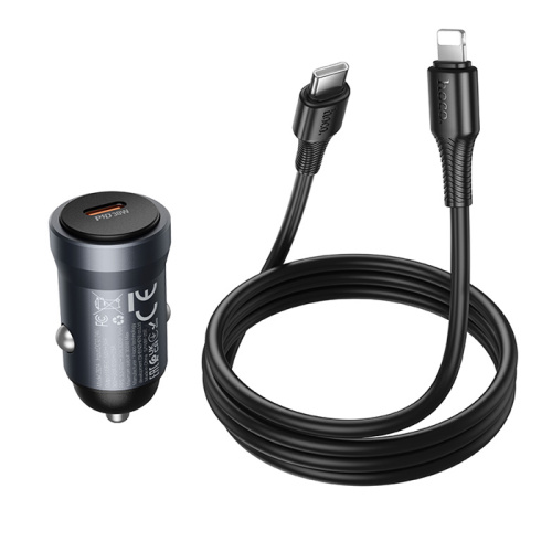 Азу hoco z62a type-c на lightning (30w) черный