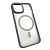 Чехол-крышка #83 magnetic collection mil-std для iphone 13 pro max серый