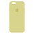 чехол-силикон silicone case NEW для iphone 6/6S zxc60 желтый  