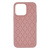 Чехол-крышка silicone case стеганый для iphone 13 pro розовый Чехол-крышка silicone case стеганый для iphone 13 pro розовый