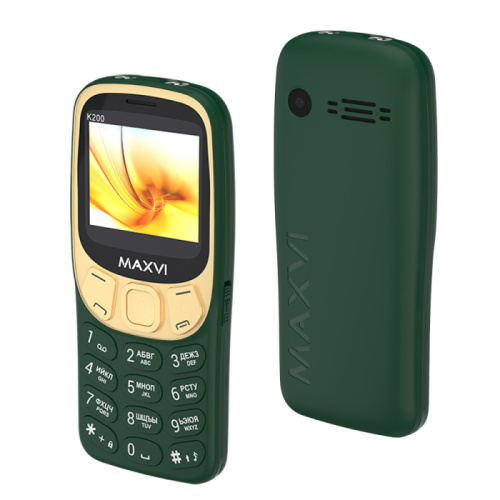 Тел.maxvi k200 dark green (eac)