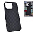 Чехол-крышка #47 carbone (magsafe) для iphone 16 pro черный