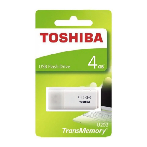 4gb usb toshiba u202 белая