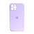 Чехол-силикон silicone case аналог (cam.protec) для iphone 12 pro max светло-сиреневый