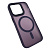 Чехол-крышка #83 magnetic collection mil-std для iphone 14 pro фиолетовый
