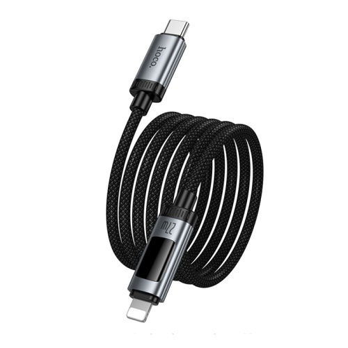 Кабель type-c hoco u148 lightning (pd27w) черный 