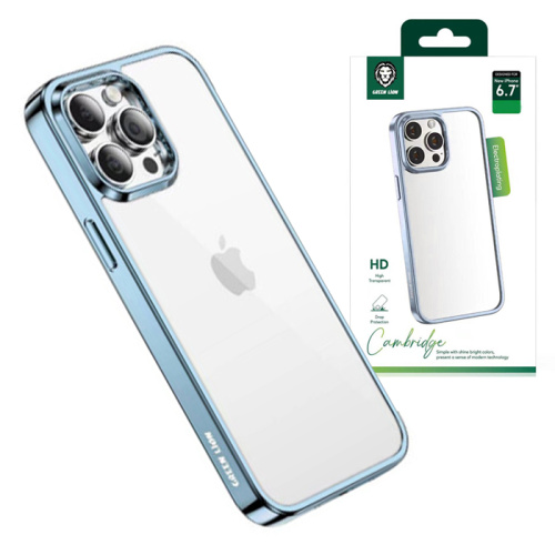 Чехол-крышка green lion cambridge case для iphone 14 pro max синий