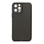 Чехол-силикон dark transparent для iphone 12pro черный