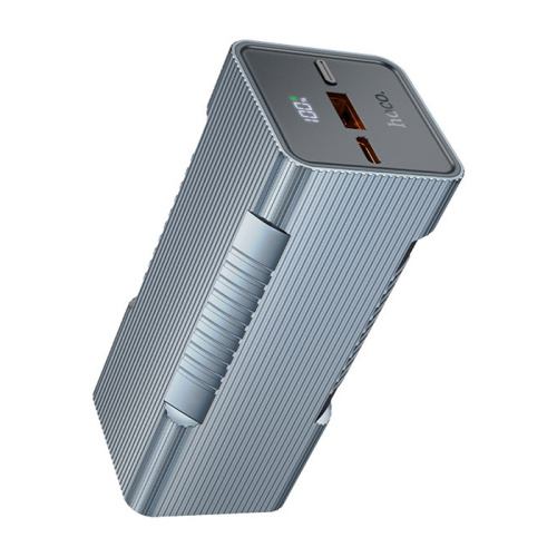 Пзу hoco q15 10000mah (pd20w/qc3.0) серый