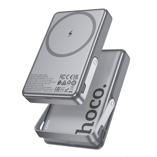Пзу hoco q36a 10000mah (pd20w) серый