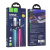 Кабель usb hoco u112 lightning серый